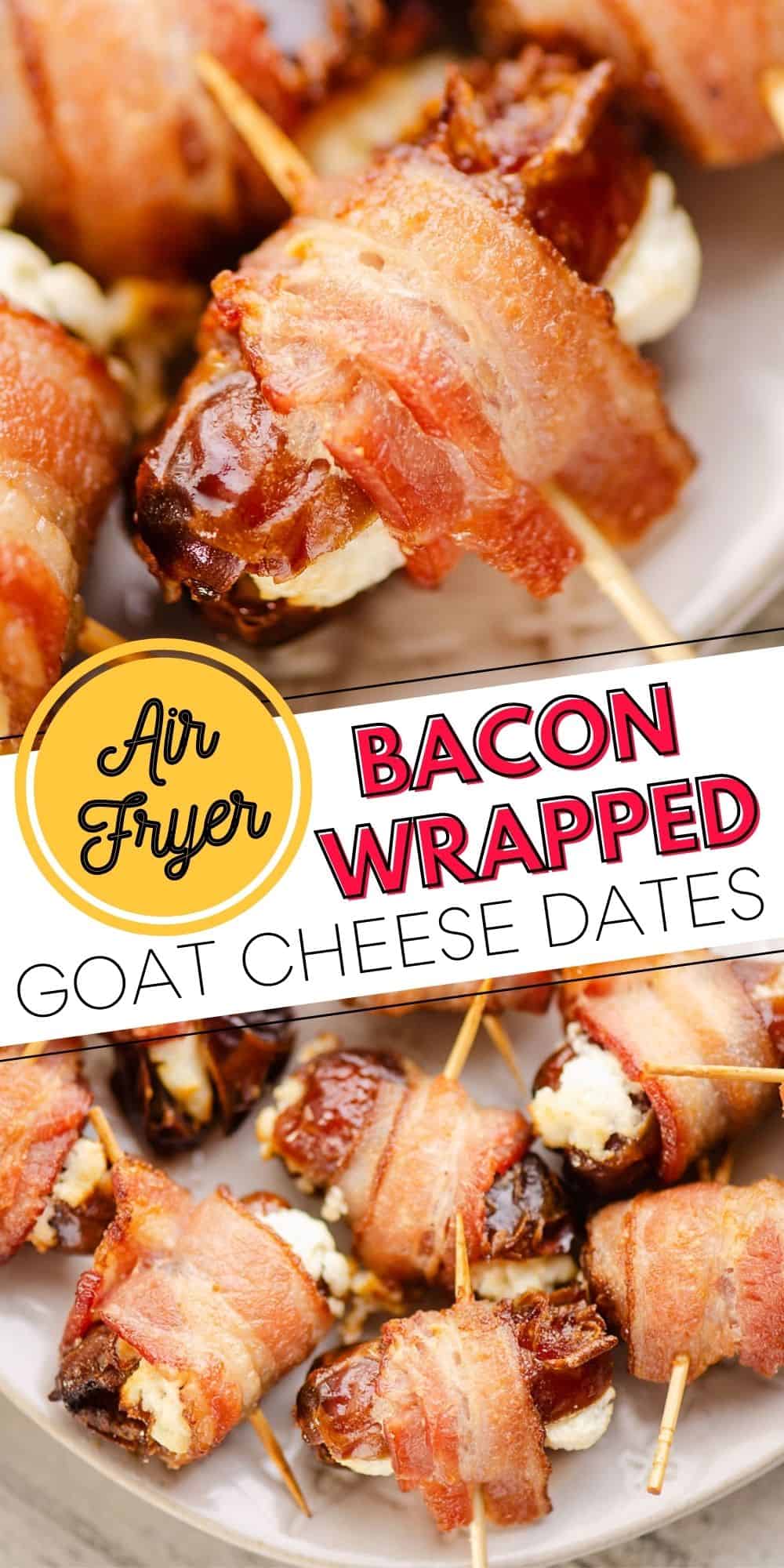 Air Fryer Bacon Wrapped Dates