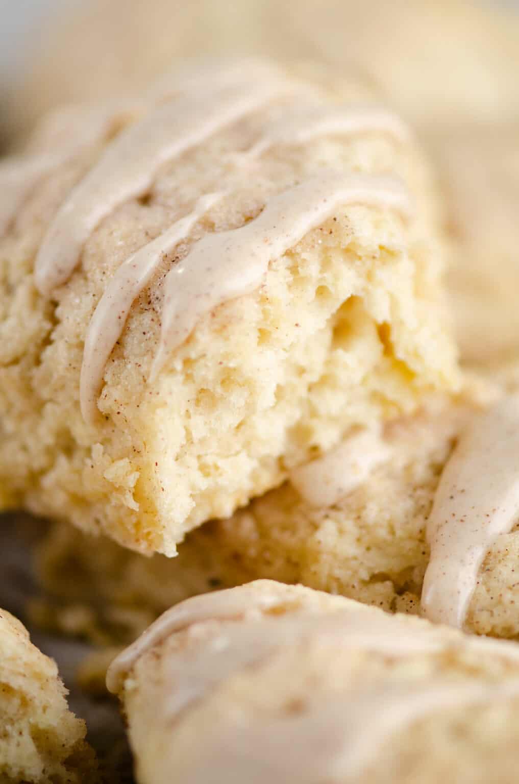 Glazed Cinnamon Scones