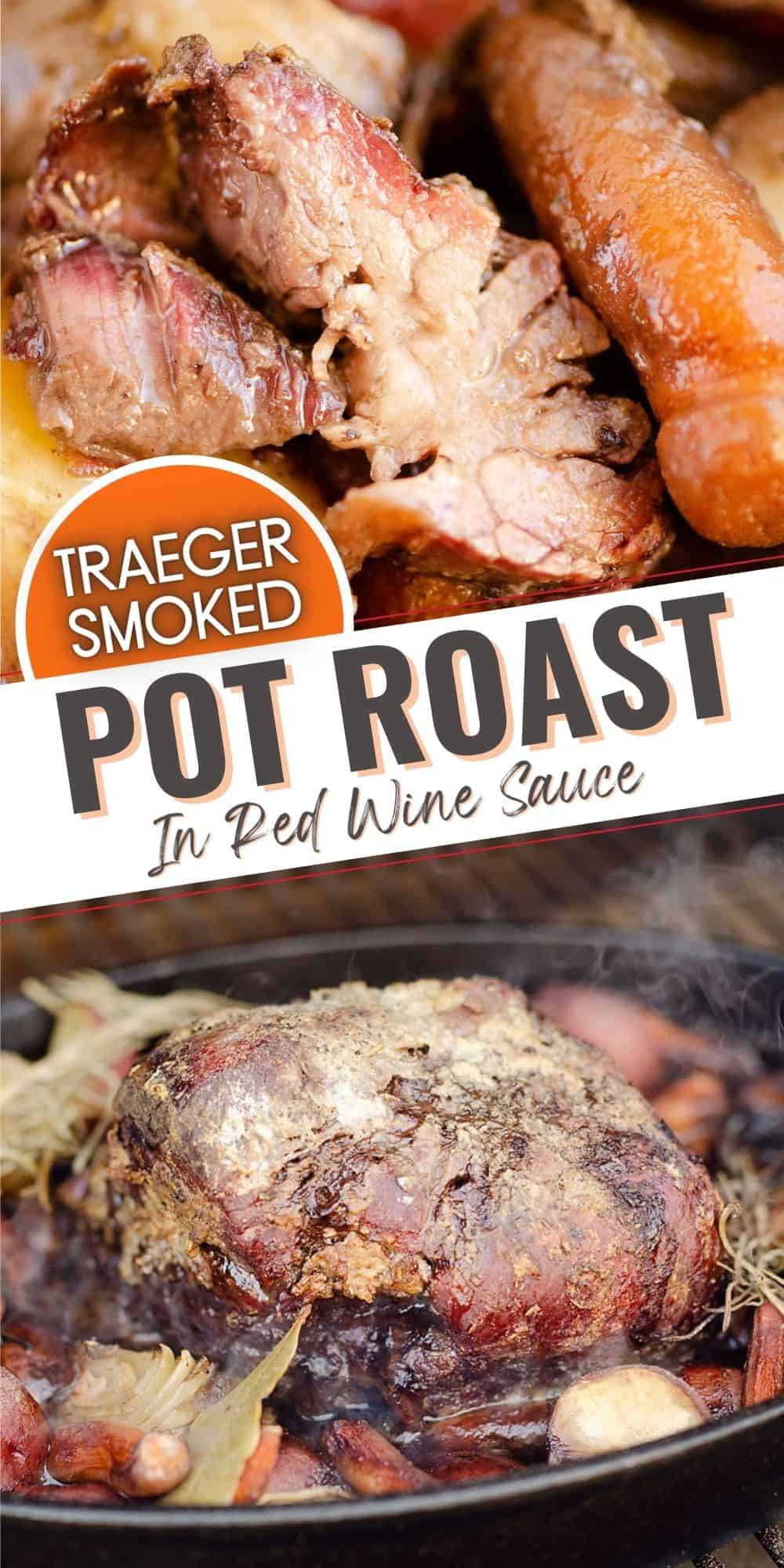 Traeger Smoked Pot Roast & Vegetables