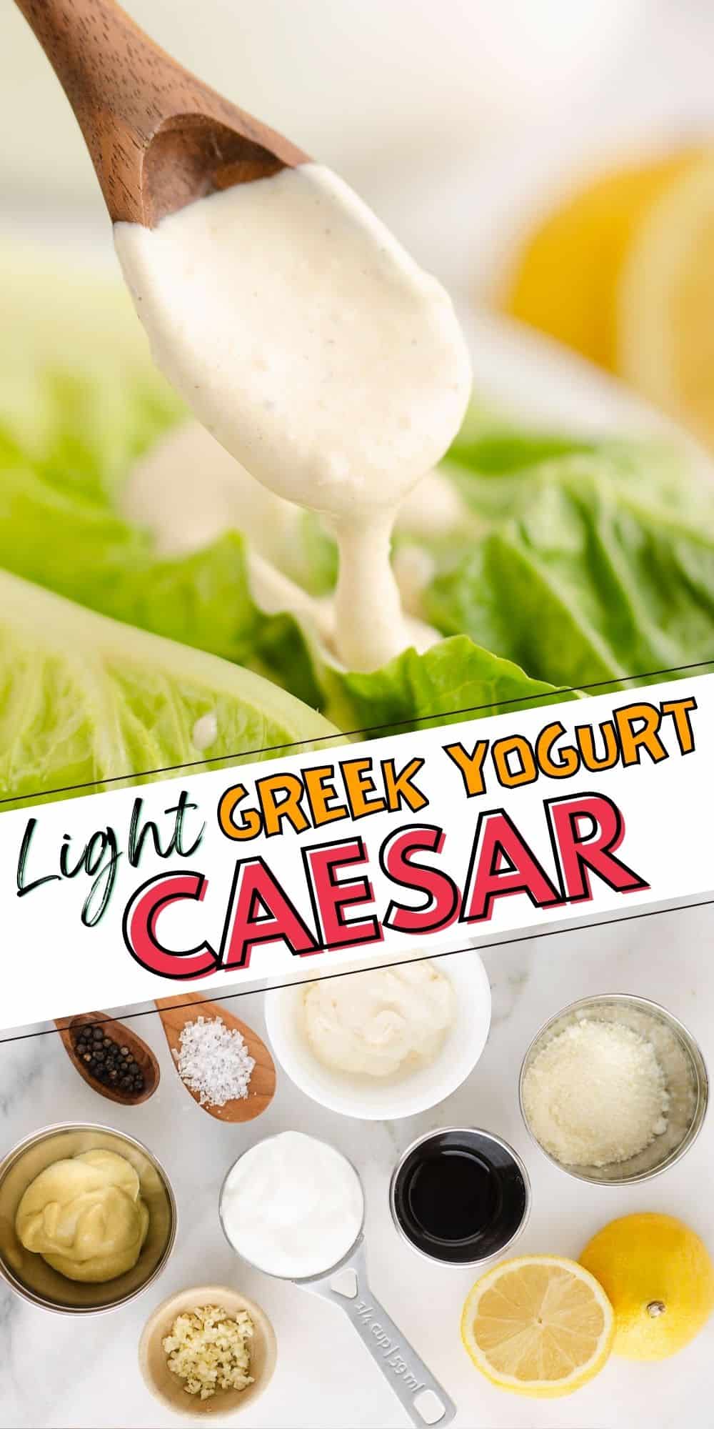 Greek Yogurt Caesar Dressing