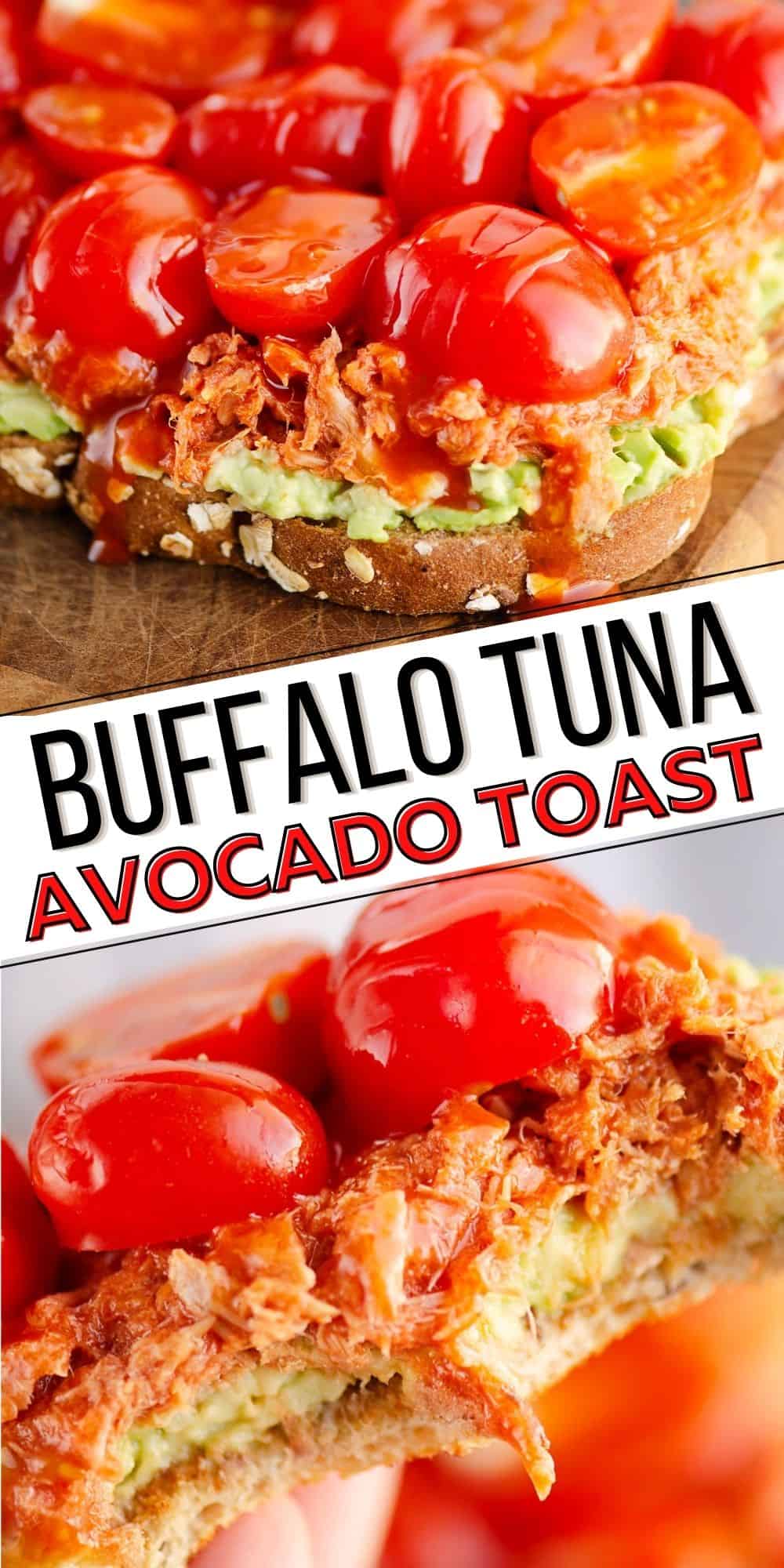 Buffalo Tuna Avocado Toast