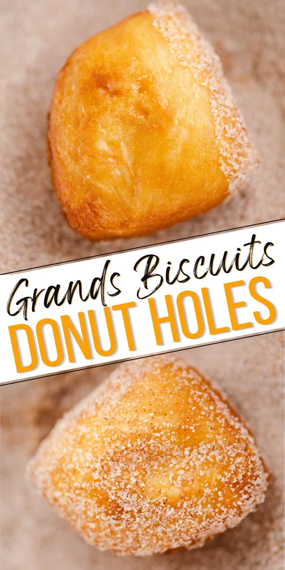 Cinnamon Sugar Biscuit Donut Holes