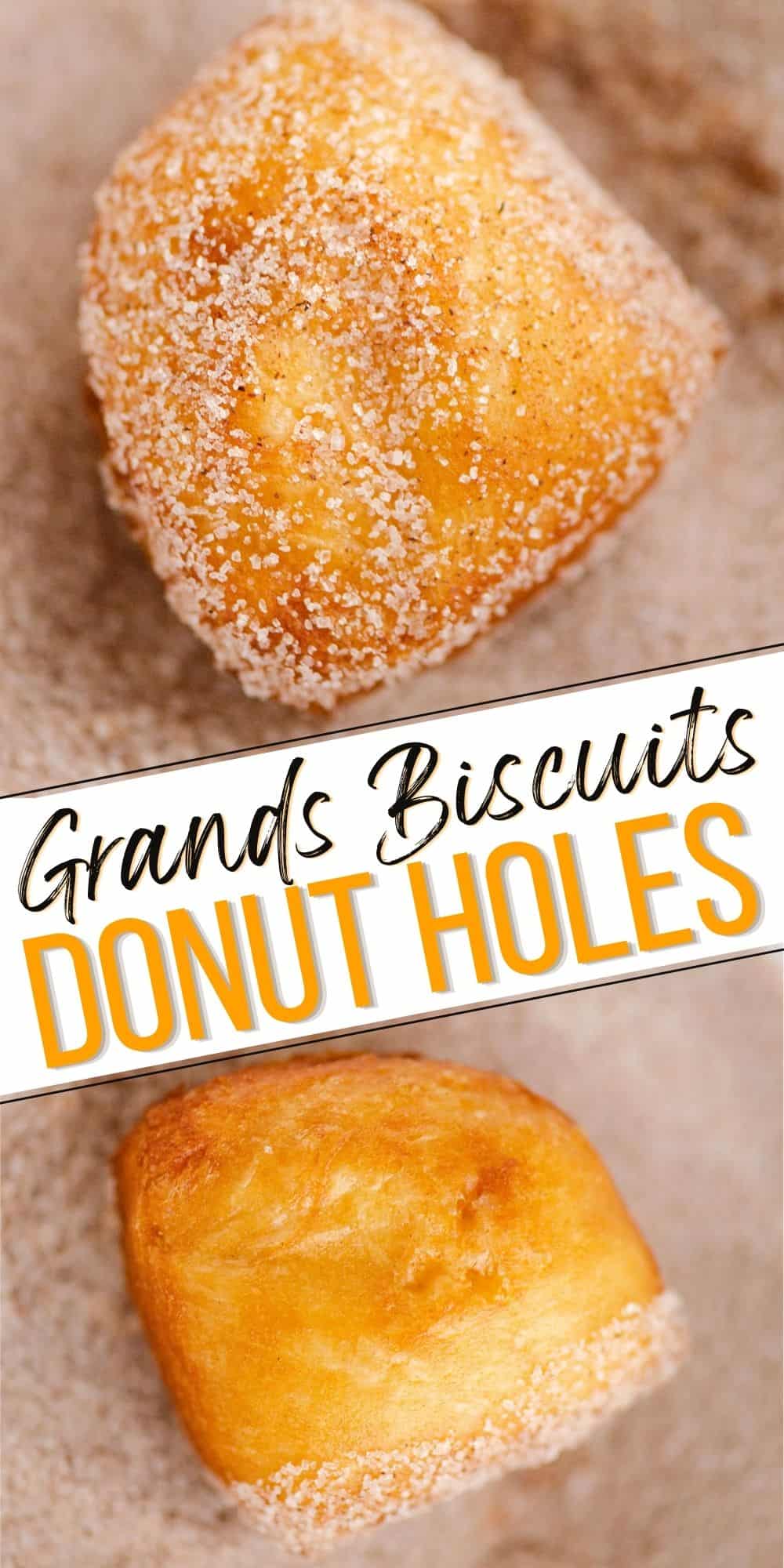 Cinnamon Sugar Biscuit Donut Holes