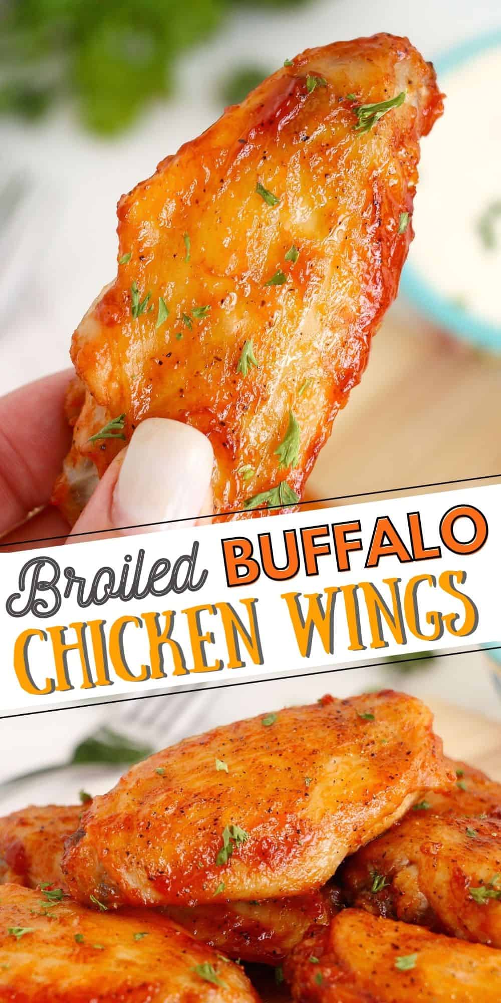 Buffalo Broiled Chicken Wings
