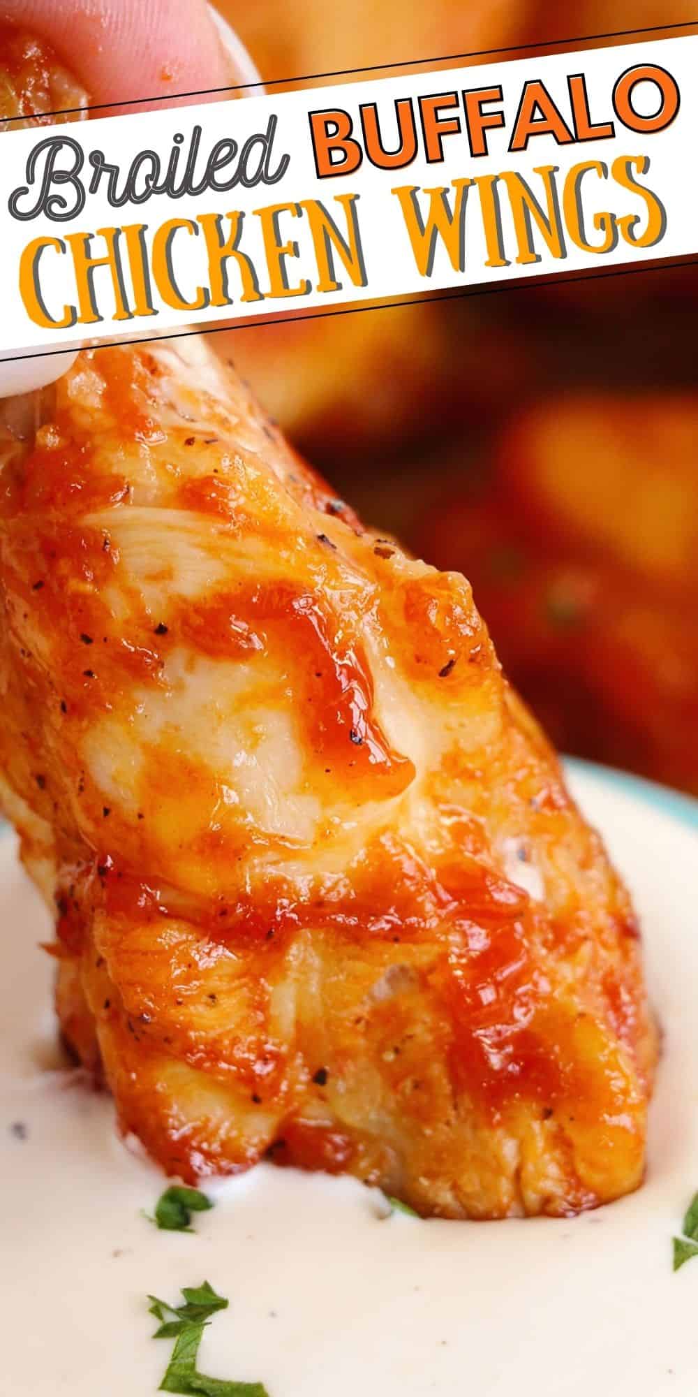 Buffalo Broiled Chicken Wings