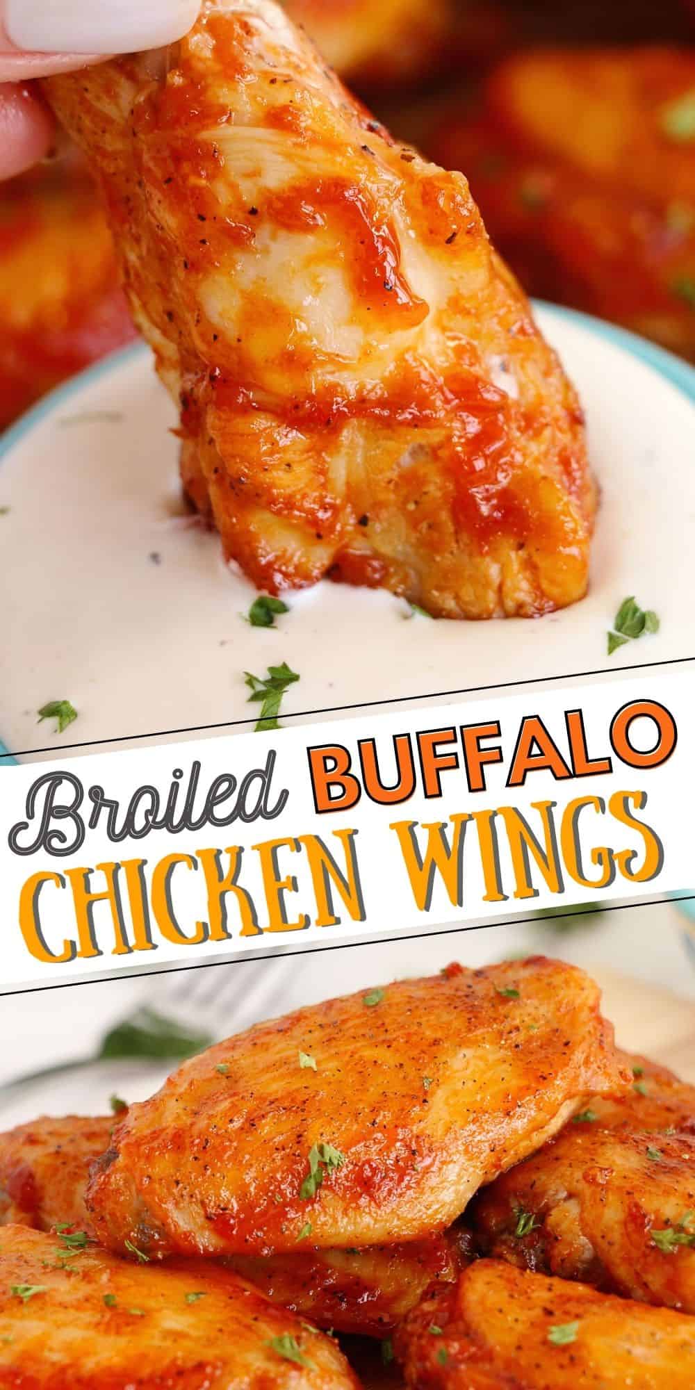 Buffalo Broiled Chicken Wings