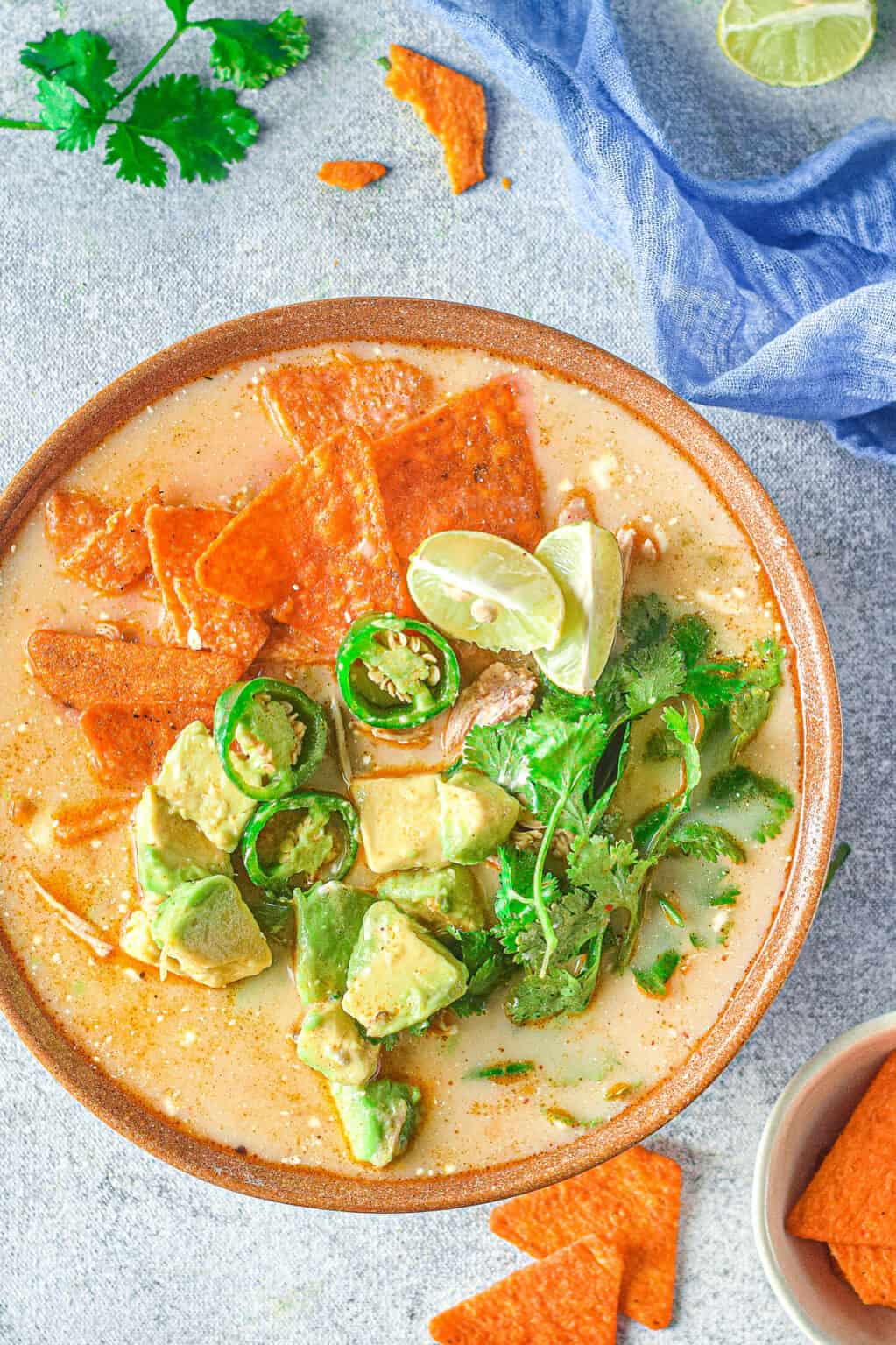 Instant Pot Jalapeño Corn Chicken Soup