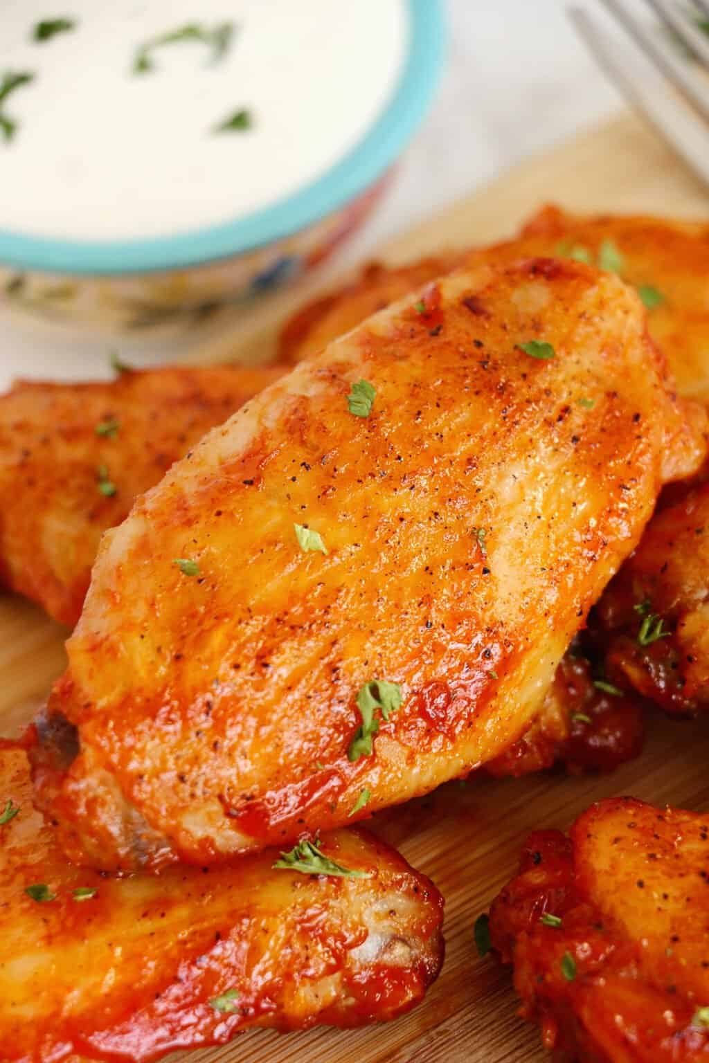 Buffalo Broiled Chicken Wings