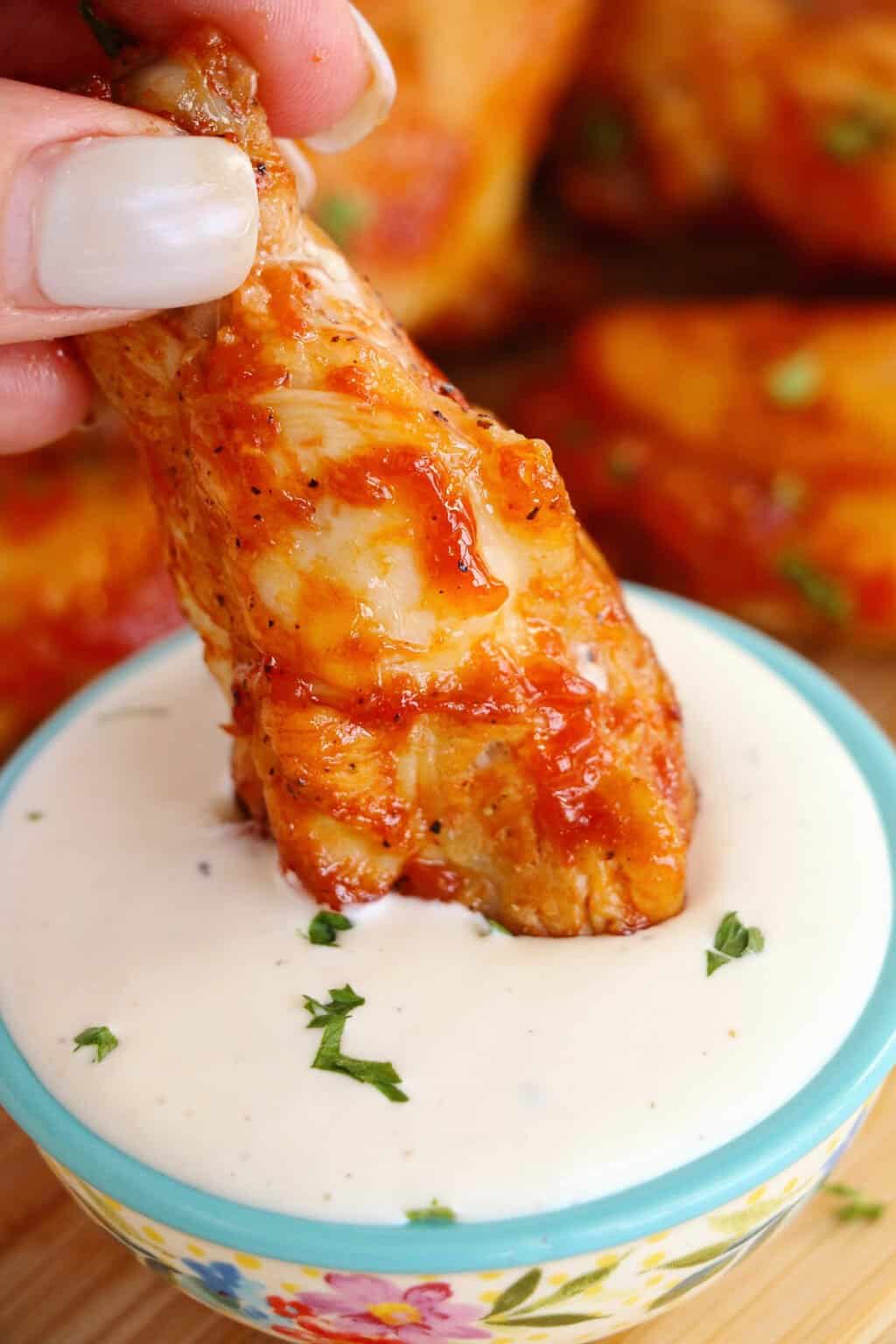 Buffalo Broiled Chicken Wings
