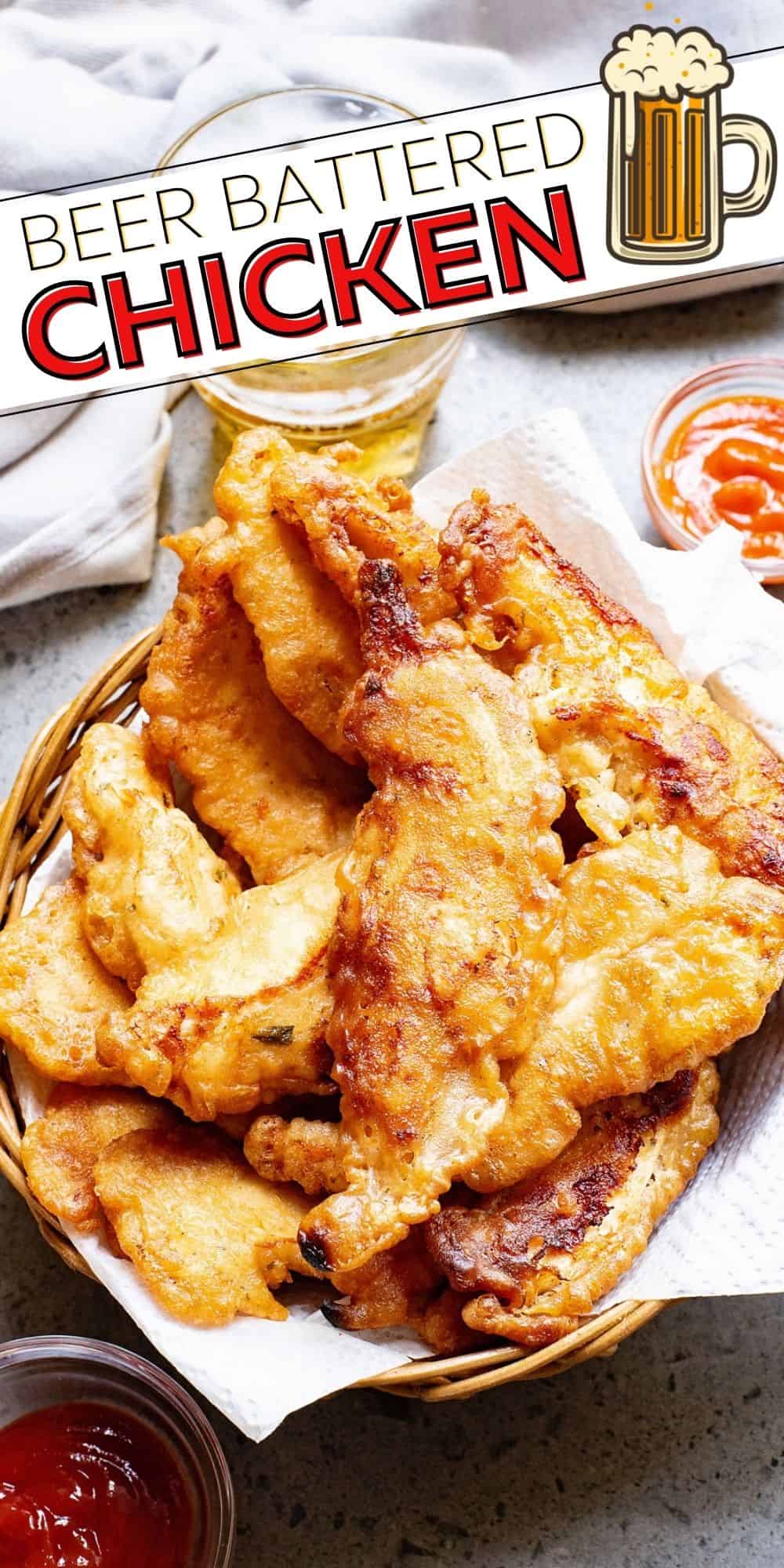 Beer Battered Chicken Tenders