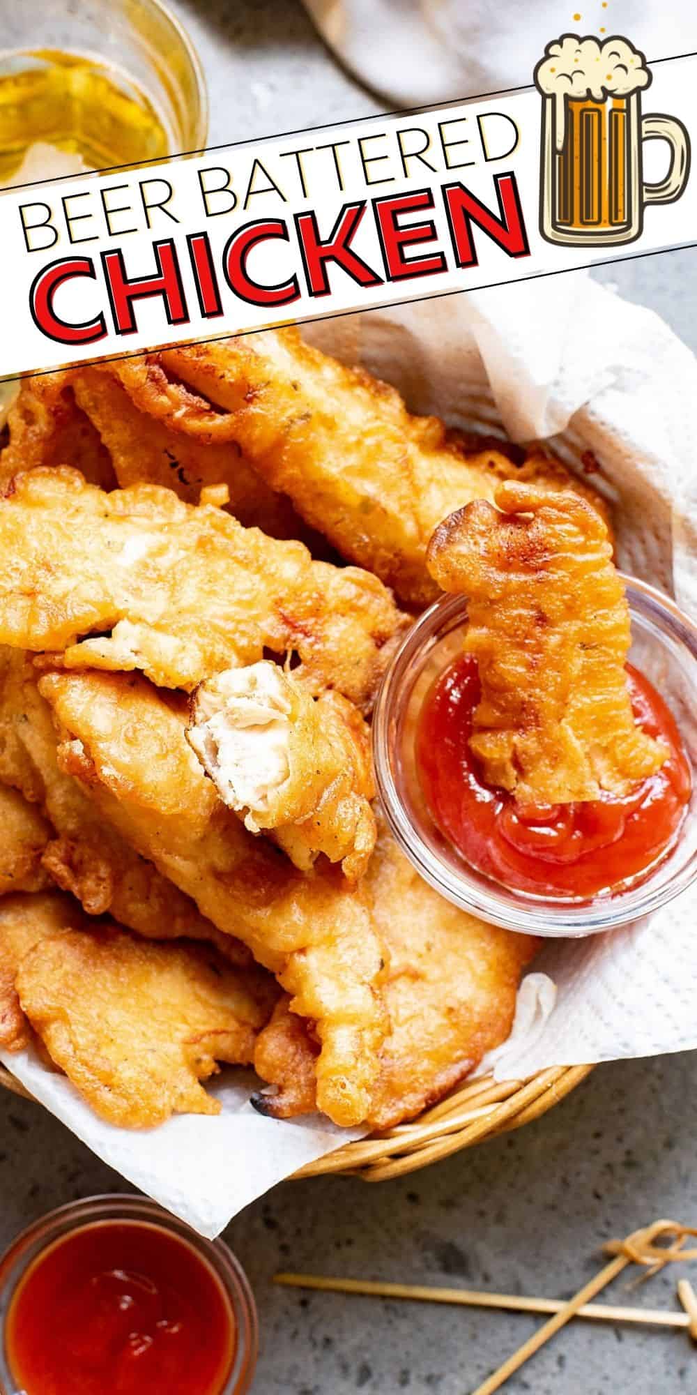 Beer Battered Chicken Tenders