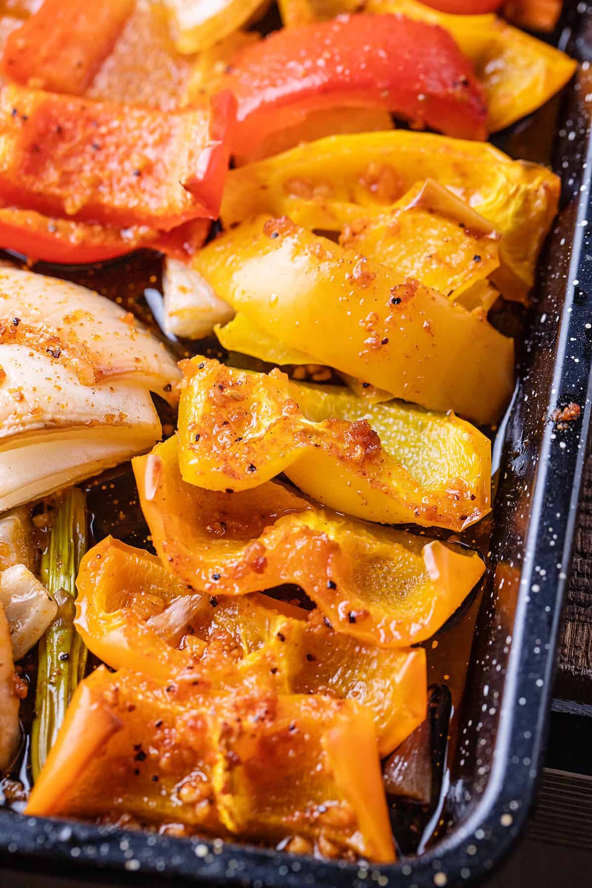 smoked yellow bell peppers