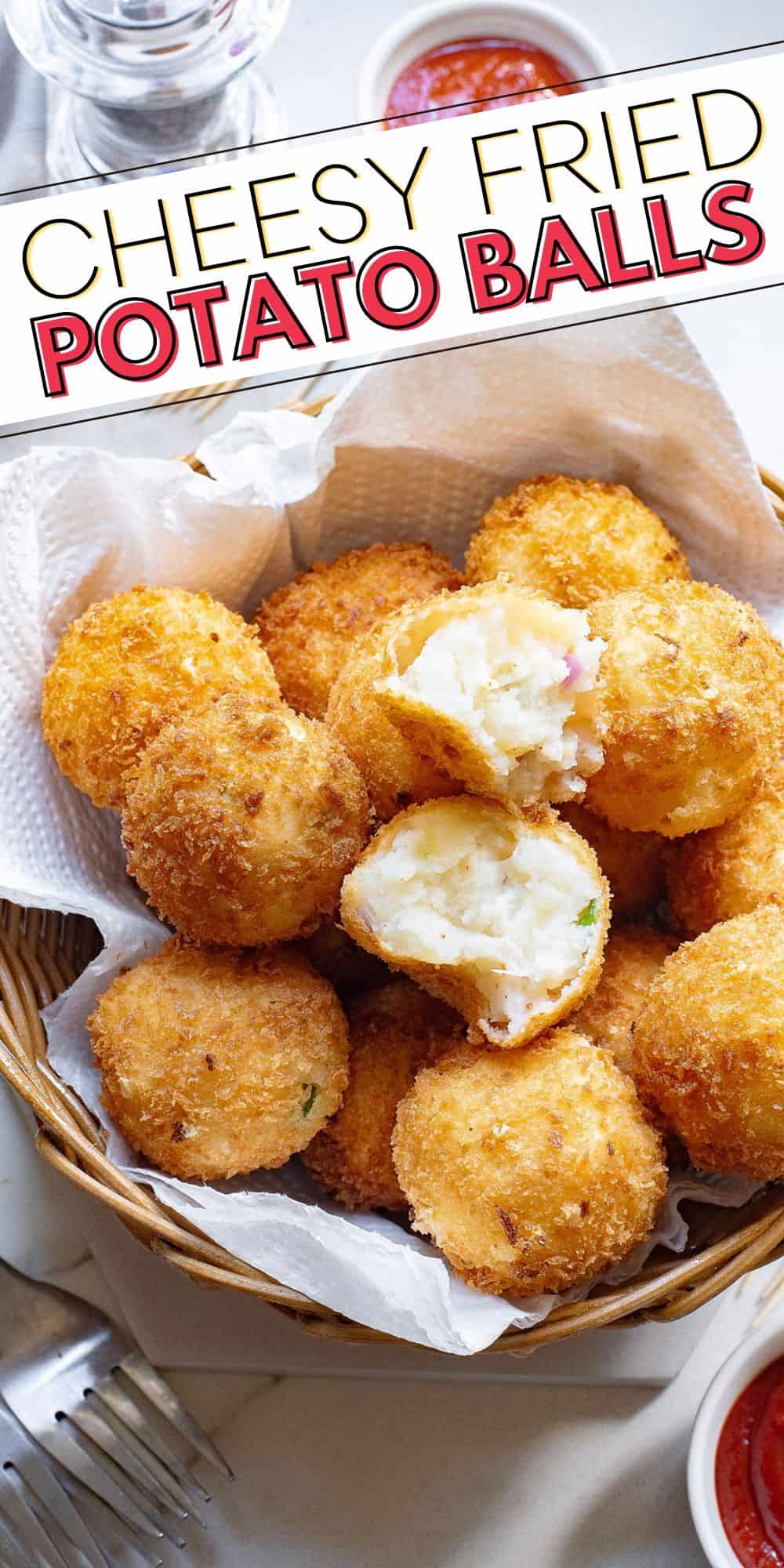 Fried Mashed Potato Balls