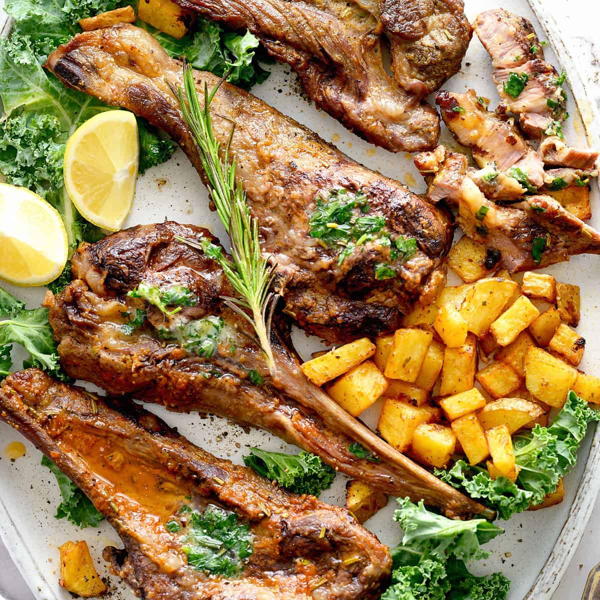 Seasoned Lamb Chops Recipe