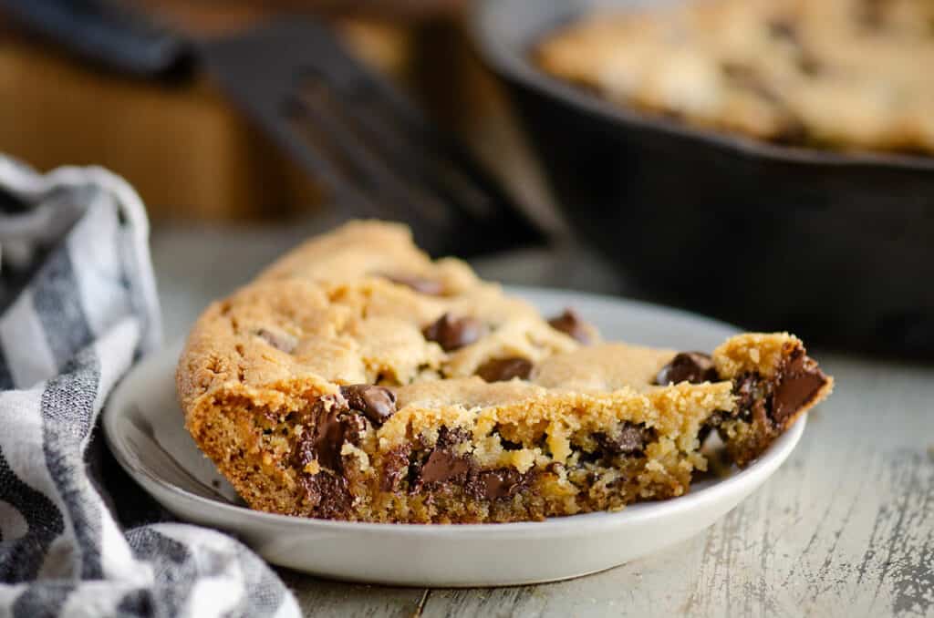 Cast Iron Skillet Cookie