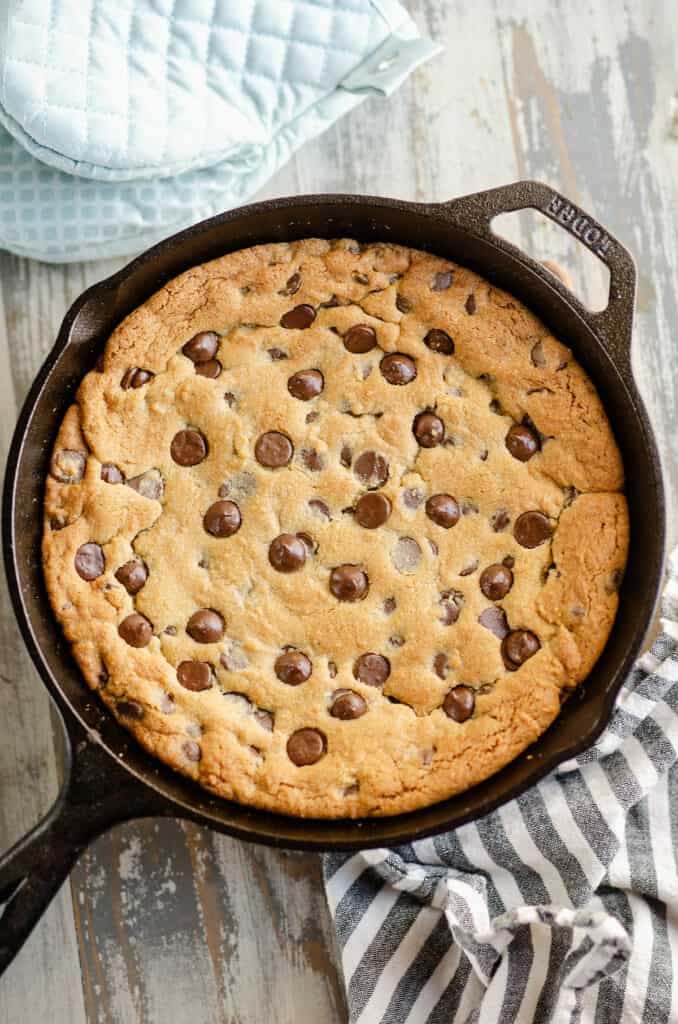 Cast Iron Skillet Cookie