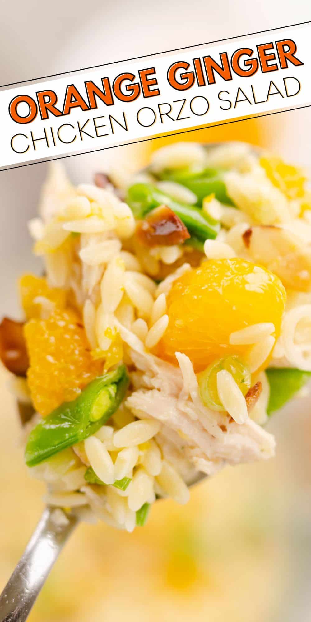 Orange Ginger Chicken Pasta Salad