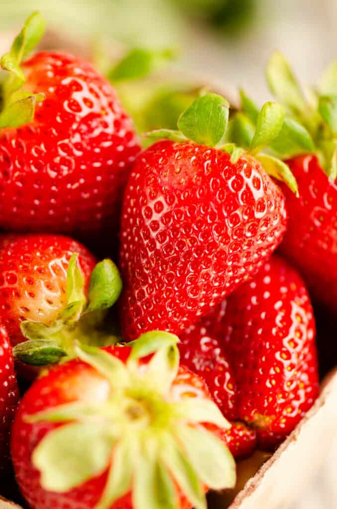 fresh strawberries