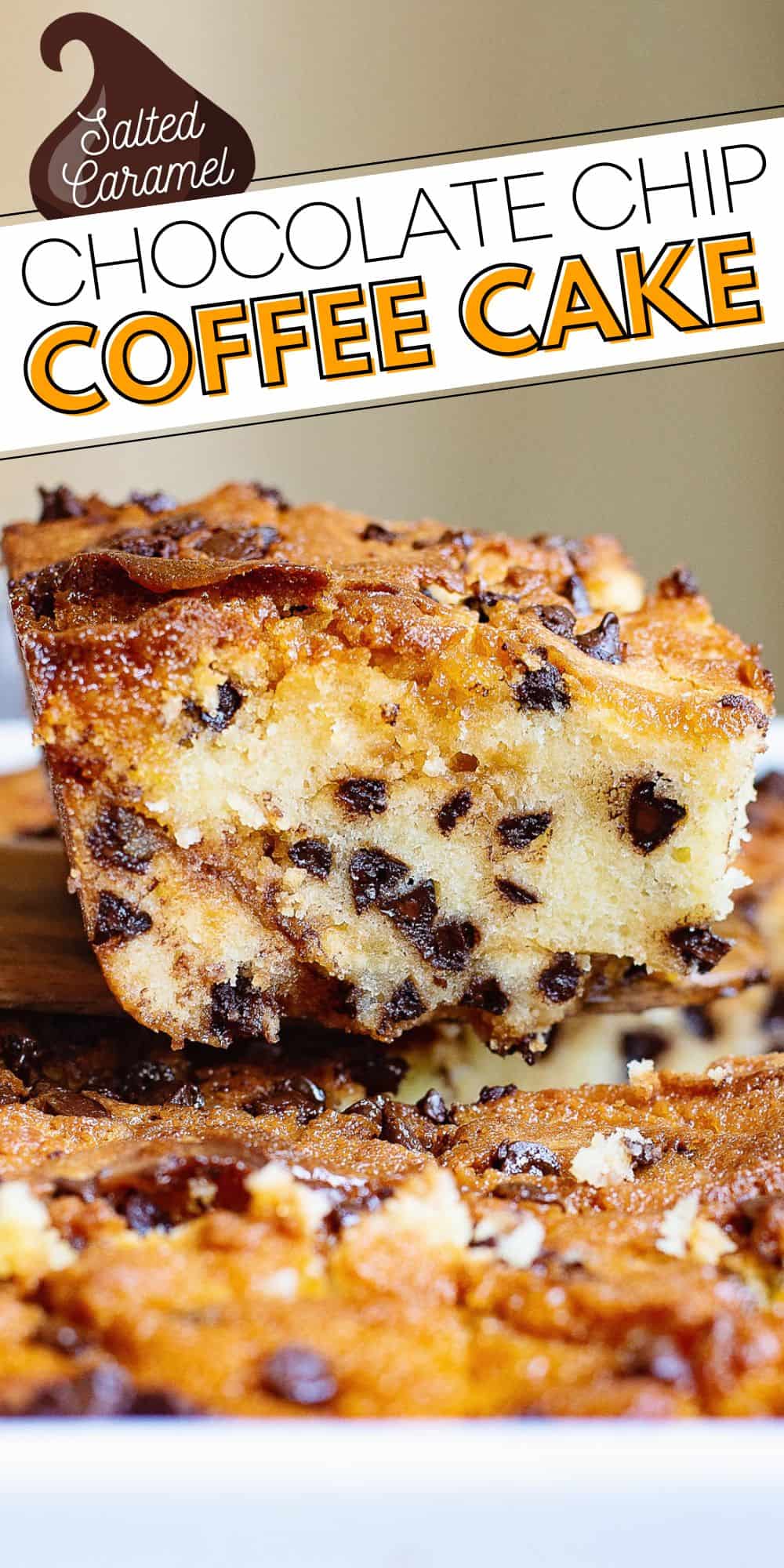 Chocolate Chip Caramel Coffee Cake