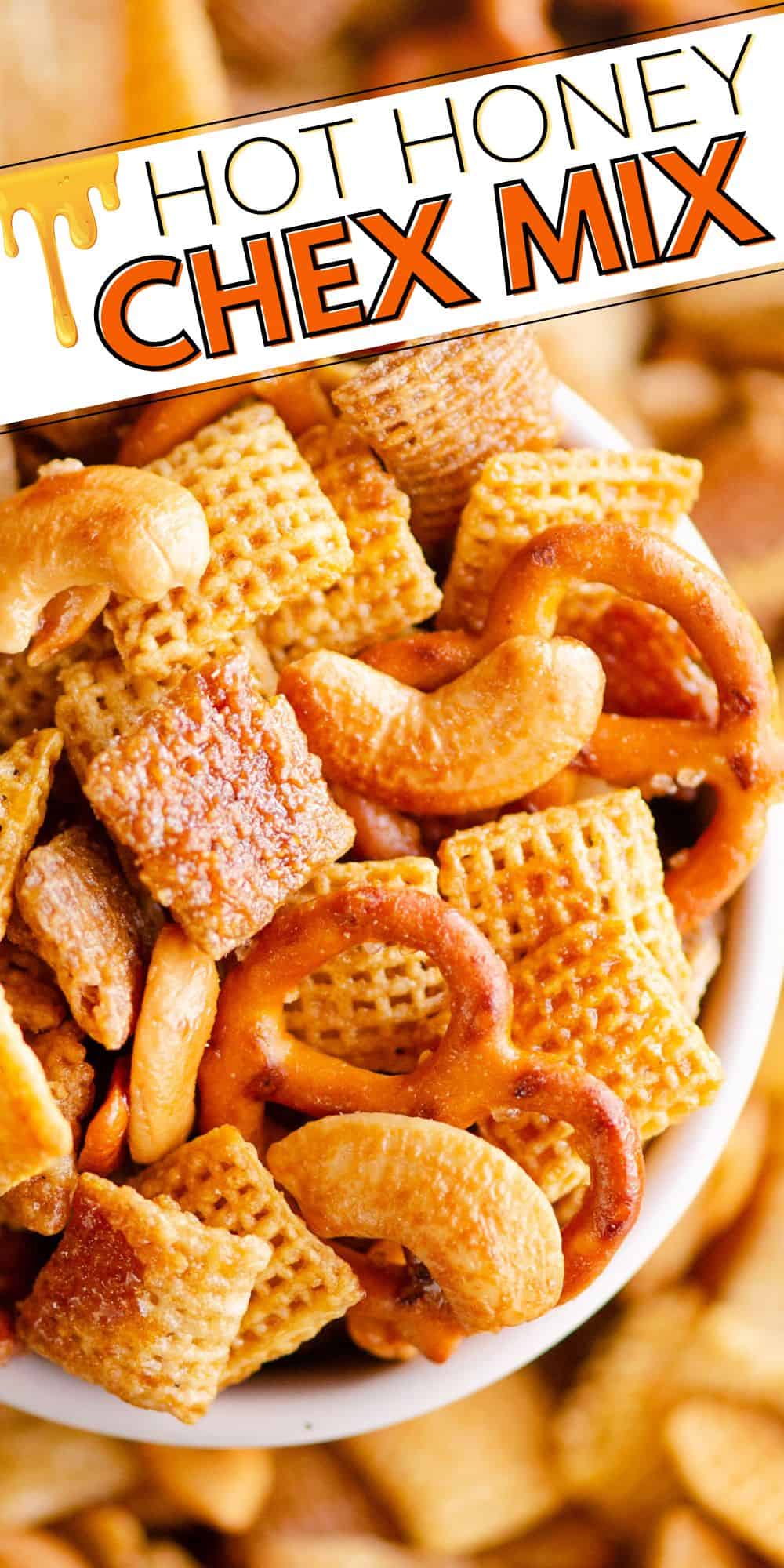 Hot Honey Chex Mix