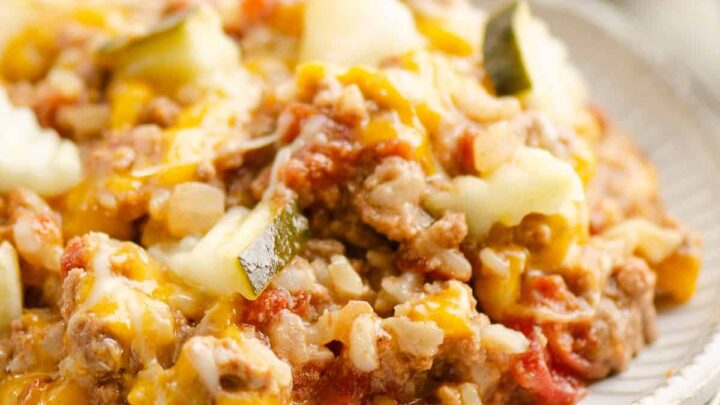 Instant Pot Cheeseburger Casserole