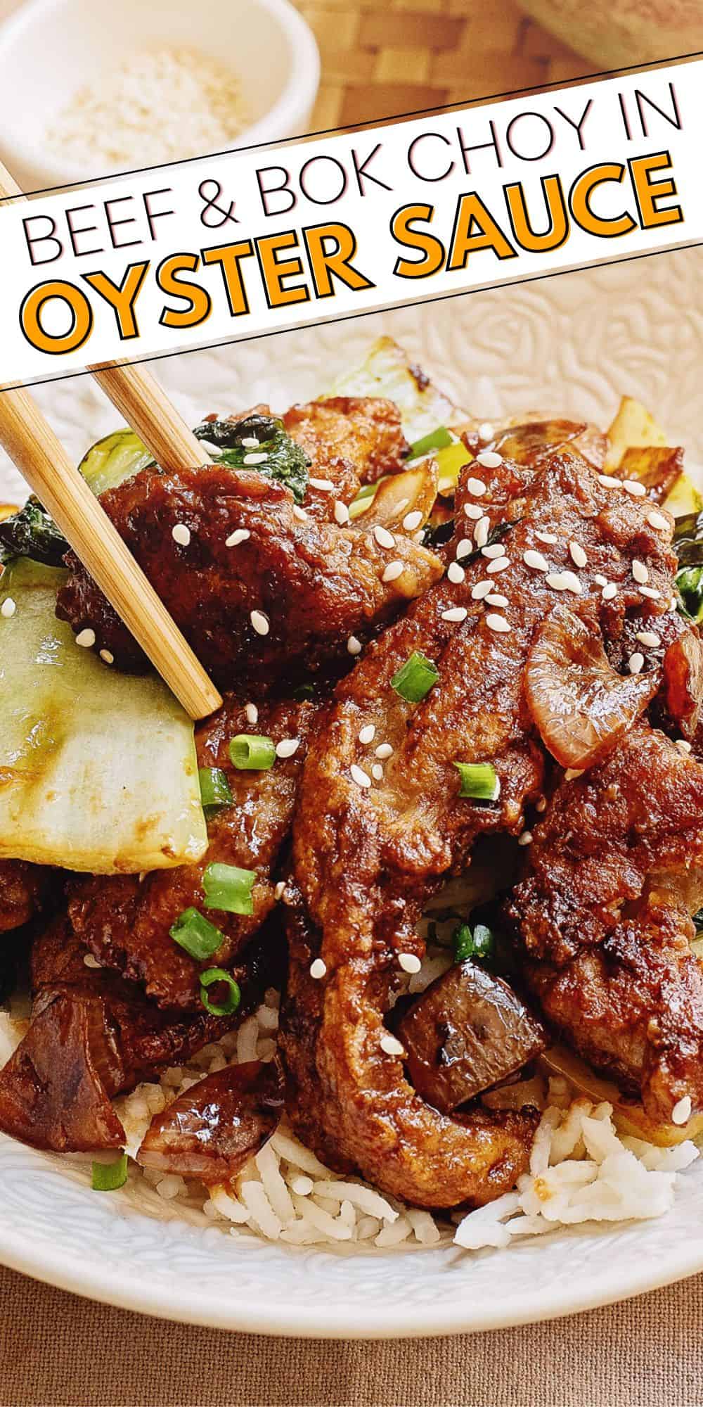 Beef in Oyster Sauce