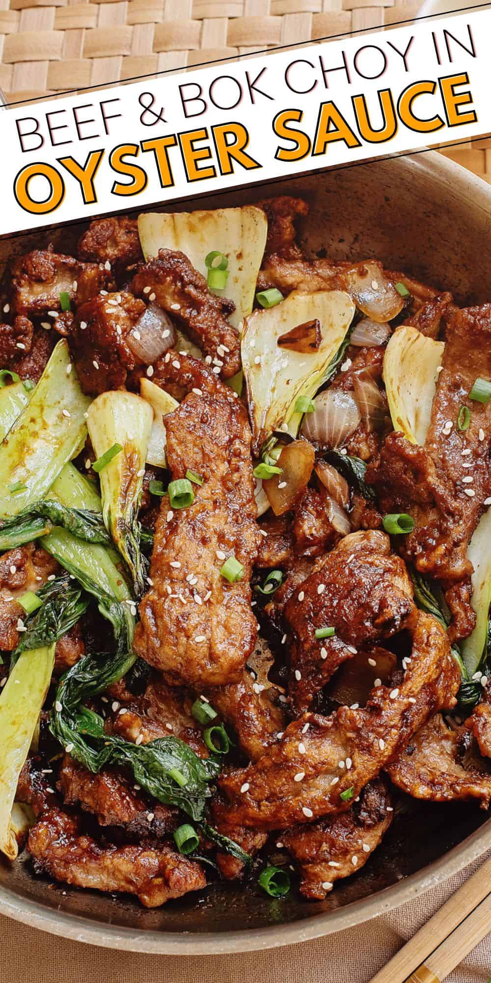 Beef in Oyster Sauce