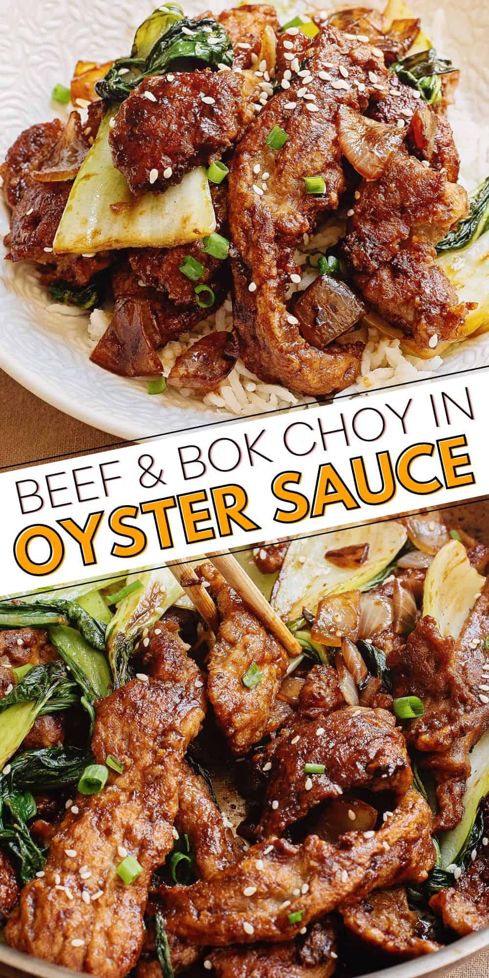 Beef in Oyster Sauce
