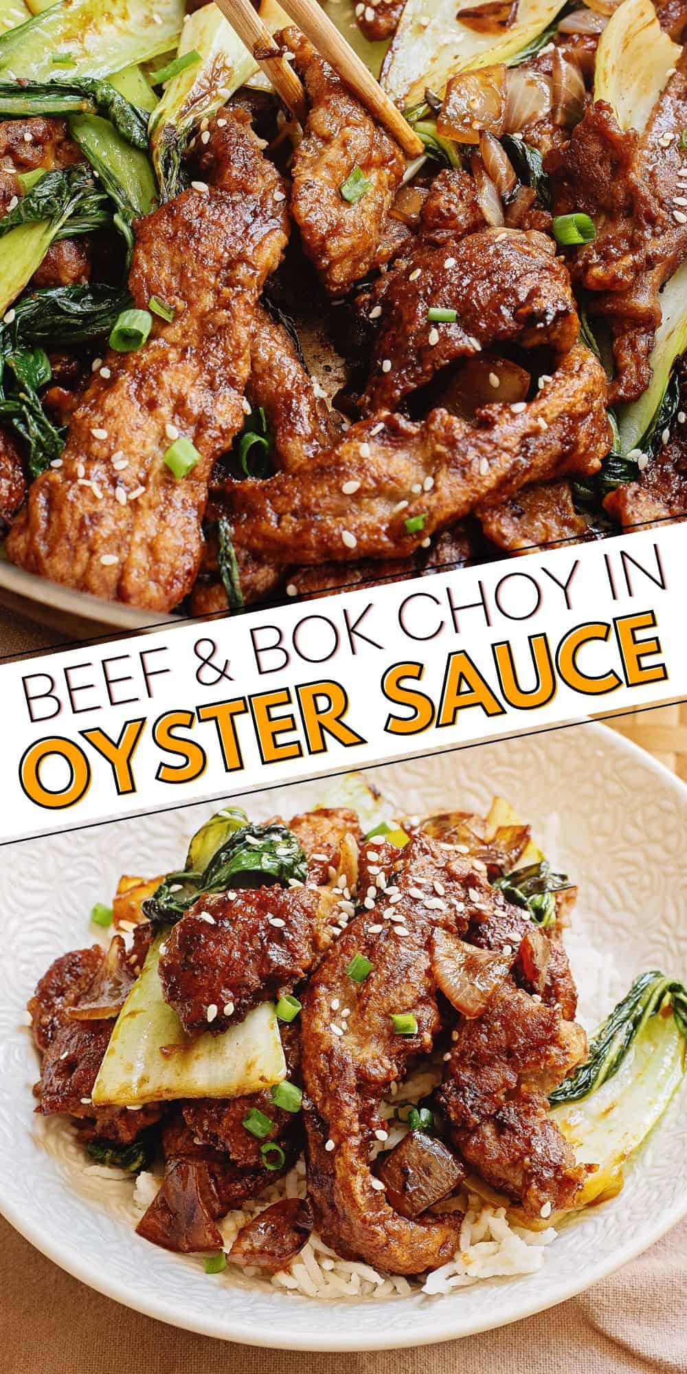 Beef in Oyster Sauce
