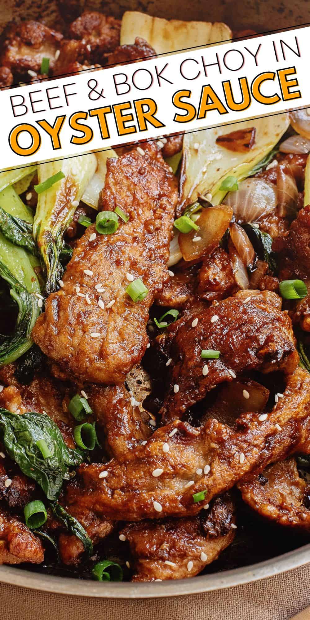 Beef in Oyster Sauce