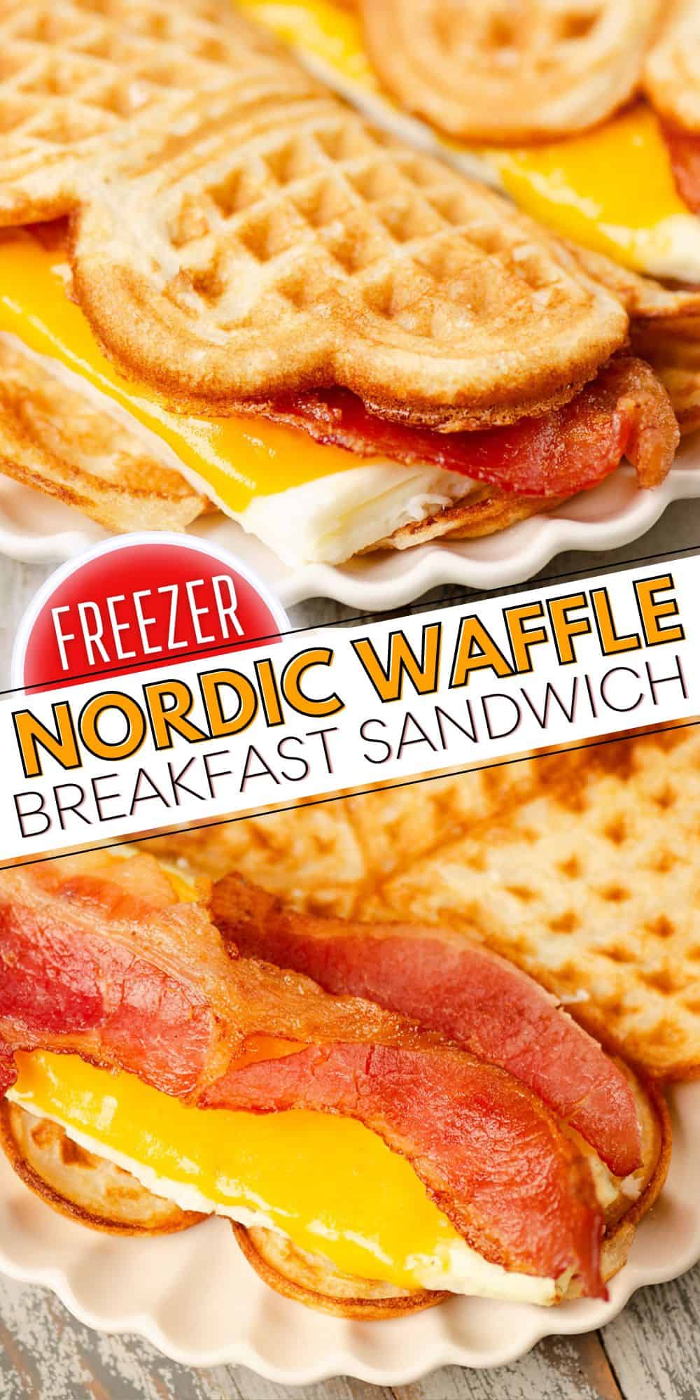 Freezer Waffle Breakfast Sandwiches