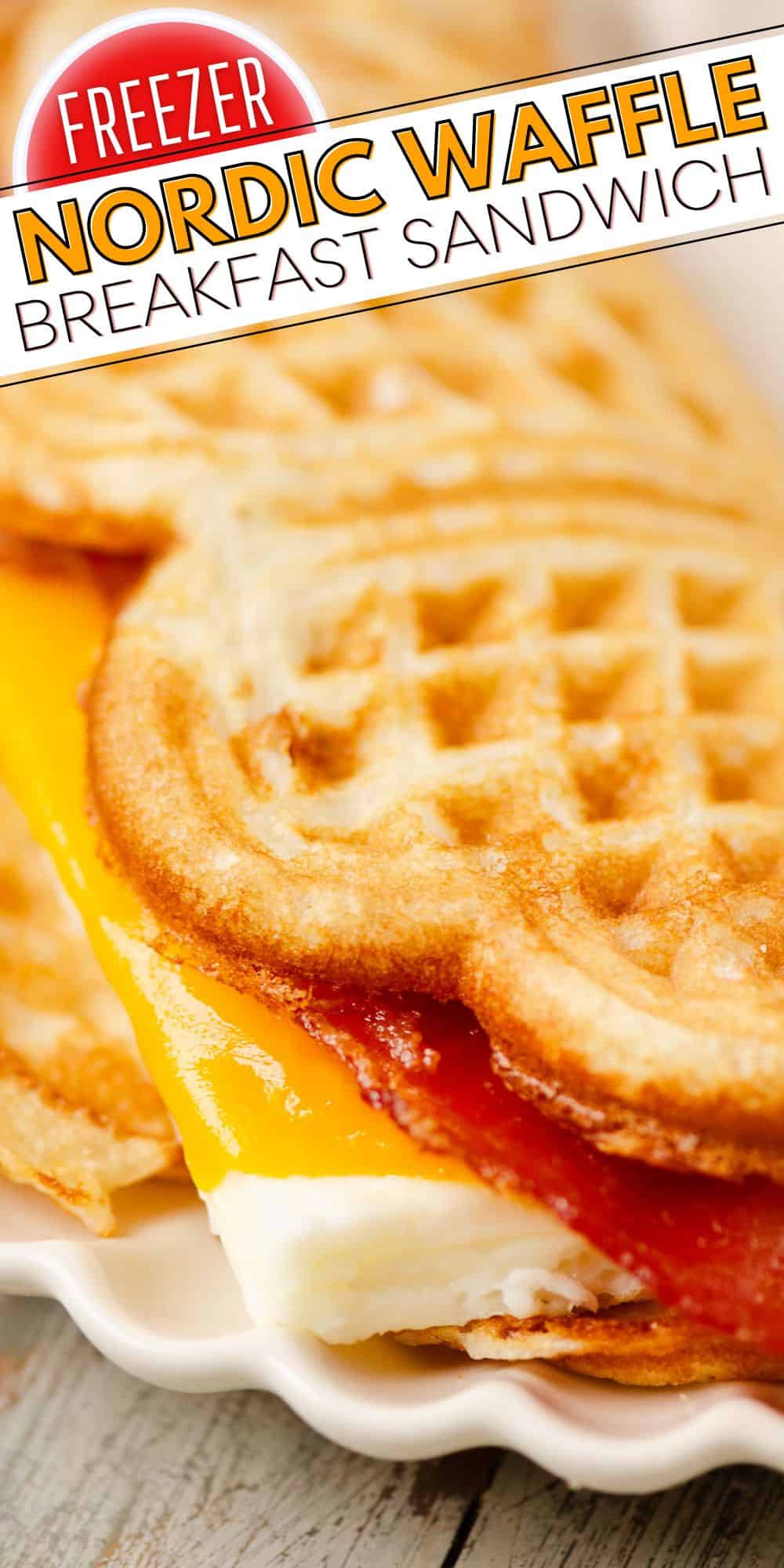 Freezer Waffle Breakfast Sandwiches