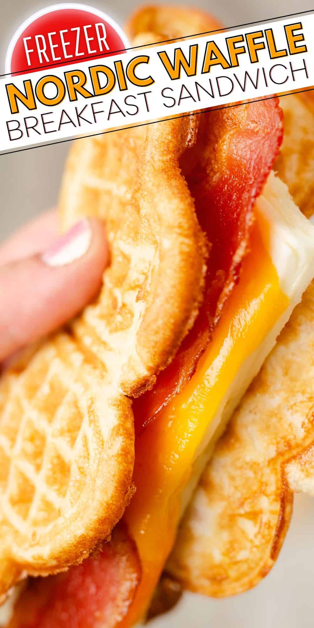 Freezer Waffle Breakfast Sandwiches